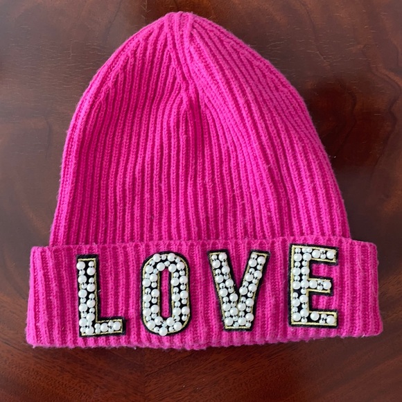 Saks Fifth Avenue Accessories - Love Beanie